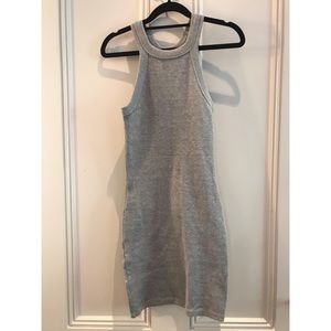 Hourglass Casual Grey Summer Dress